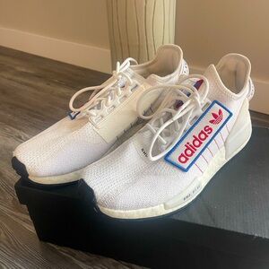 Adidas NMD white sneakers